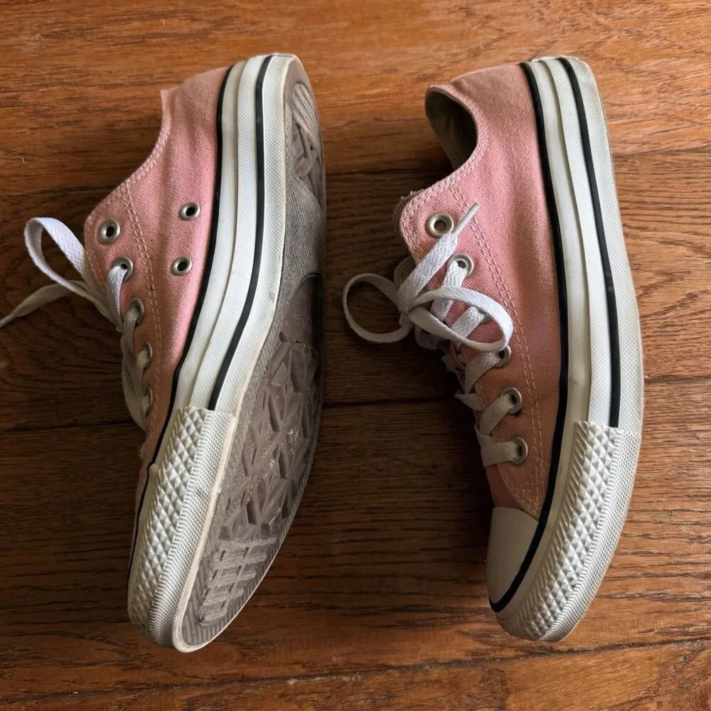 Converse Chuck Taylor All Star 132300F Light Pink Low Top Sneaker Size M 6 W 8